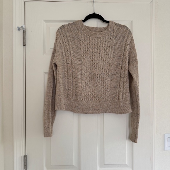 Mossimo Lightweight Sweater Beige Multicolor Size Women's Medium - Picture 1 of 4